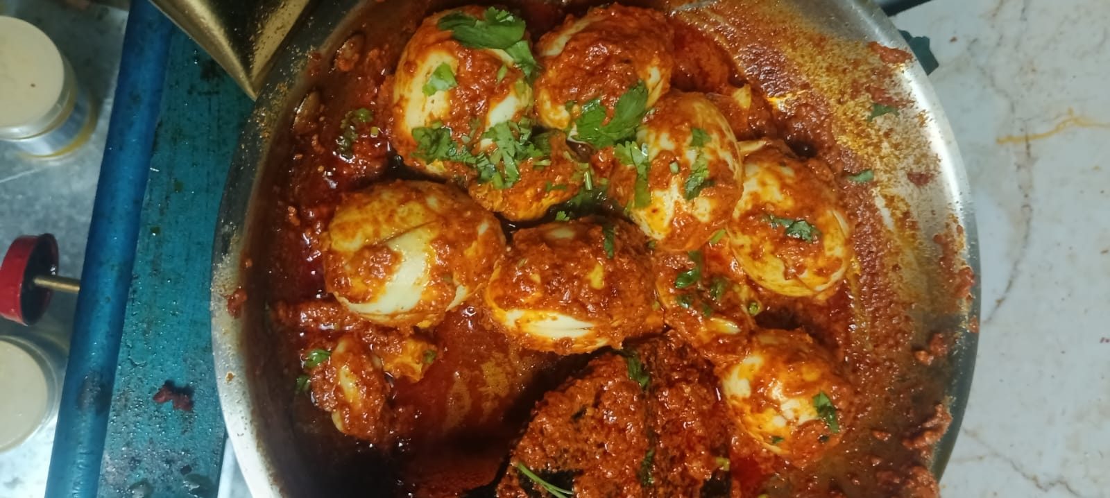 Egg ghee roast