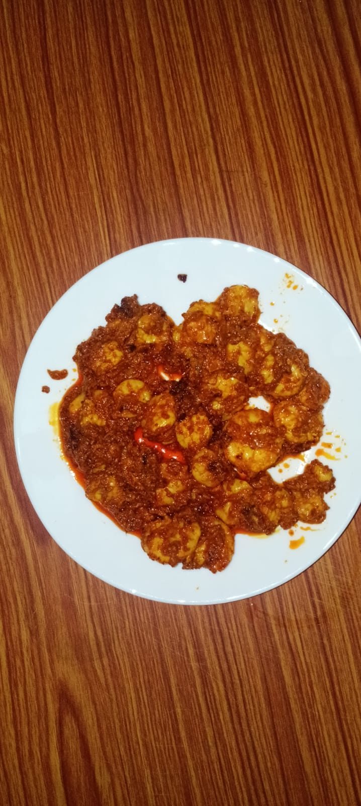 Prawns dry sukka