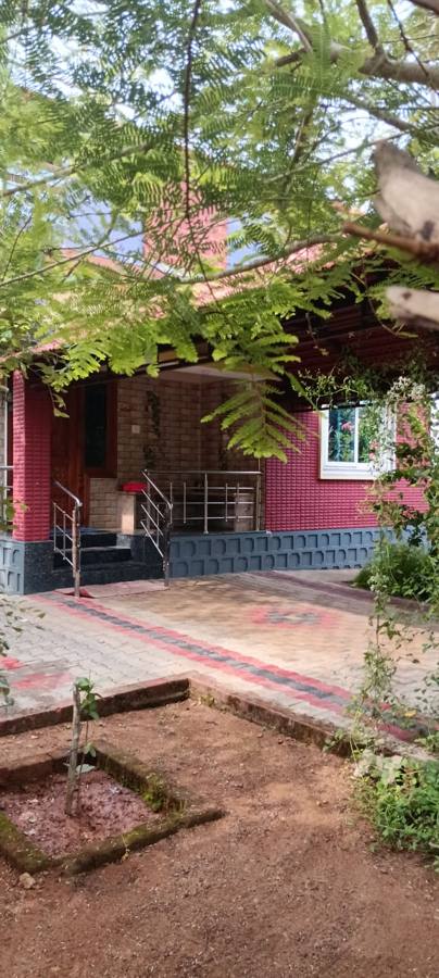 Brick-front porch